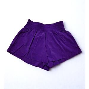 Lululemon High Rise Run Shorts Purple Size XS NWT Athletic Activewear